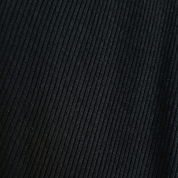 Urban Outfitters x Silence + Noise | Overlap Split Drape Top | Black | Small - Picture 11 of 12